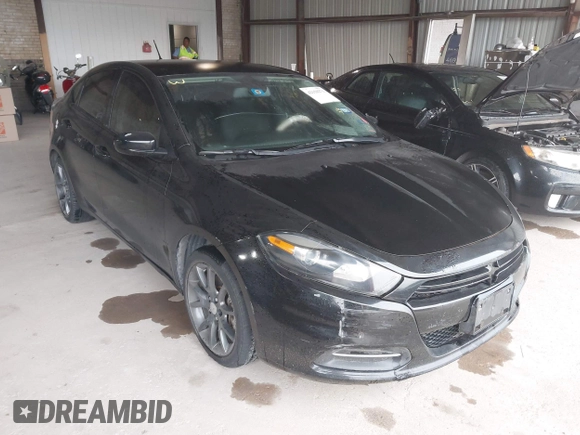 2016 Dodge Dart SE with VIN 1C3CDFAA7GD749932, listed as a IAAI auction lot 42158271 with 124,639 mi miles. Bid and sale history available at carsss.com. Image 1.
