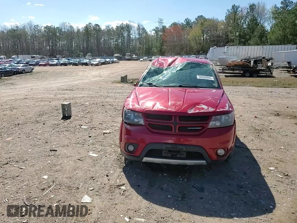 2017 Dodge Journey GT with VIN 3C4PDDEG4HT541583, listed as a Copart auction lot 50500945 with 192,491 mi miles and Salvage Title. Bid and sale history available at DreamBid. Image 12.