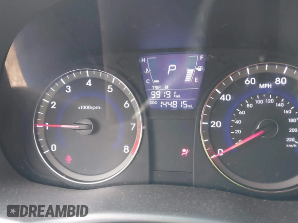 2013 Hyundai Accent GS z VIN KMHCT5AE3DU118162, wystawiony jako IAAI lot #42304964 z przebiegiem 144 815 mil mil oraz . Historia ofert i sprzedaży dostępna na DreamBid. Obrazek 7.