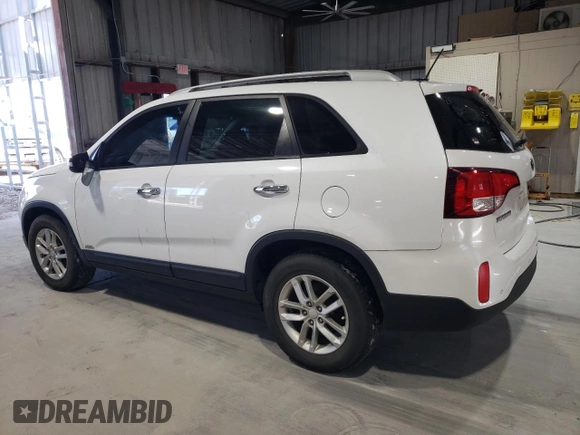 2015 Kia Sorento LX with VIN 5XYKTDA64FG642086, listed as a Copart auction lot 63972315 with 172,353 mi miles and Clean title. Bid and sale history available at DreamBid. Image 2.