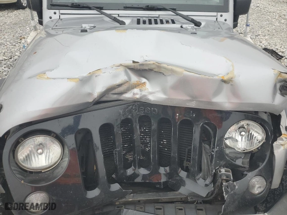 2018 Jeep Wrangler JK Freedom Edition with VIN 1C4AJWAG2JL832486, listed as a Copart auction lot 81105144 with 80,660 mi miles and Salvage Title. Bid and sale history available at carsss.com. Image 13.