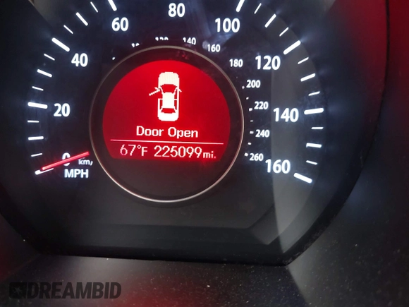 2013 Kia Optima LX with VIN 5XXGM4A70DG129754, listed as a IAAI auction lot 42061666 with 225,099 mi miles. Bid and sale history available at carsss.com. Image 7.