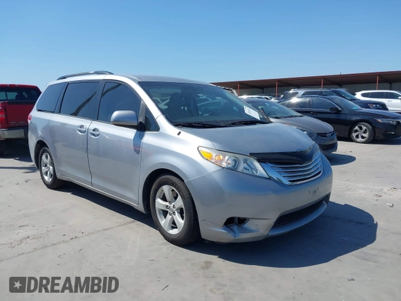 2014 Toyota Sienna LE AAS with VIN 5TDKK3DC4ES447265, listed as a IAAI auction lot 42024631 with 112,890 mi miles and . Bid and sale history available at carsss.com. Image 13.