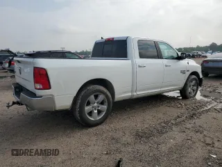 2019 Ram 1500 SLT with VIN 1C6RR6TT1KS600370, listed as a Copart auction lot 54582695 with 198,854 mi miles and Salvage title. Bid and sale history available at DreamBid. Image 3.