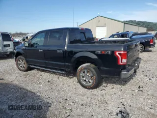 2016 Ford F-150 XLT with VIN 1FTEW1EF1GFC14638, listed as a Copart auction lot 46406925 with Not provided miles and Salvage title. Bid and sale history available at DreamBid. Image 2.