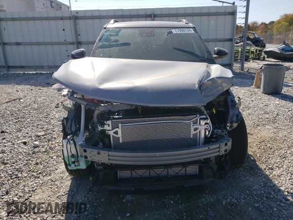 2025 Chevrolet TrailBlazer RS with VIN KL79MTSL6SB046005, listed as a Copart auction lot 77990124 with 356 mi miles and Salvage Title. Bid and sale history available at carsss.com. Image 5.