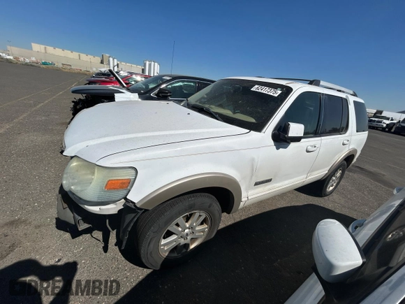 2006 Ford Explorer Eddie Bauer z VIN 1FMEU74816UB14248, wystawiony jako Copart lot #62417375 z przebiegiem 243 029 mil mil oraz Szkoda całkowita • Salvage title. Historia ofert i sprzedaży dostępna na DreamBid. Obrazek 1.
