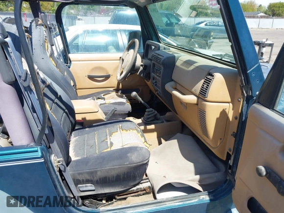 1997 Jeep Wrangler Sport with VIN 1J4FY19S4VP539226, listed as a IAAI auction lot 42096161 with 1 mi miles. Bid and sale history available at carsss.com. Image 5.
