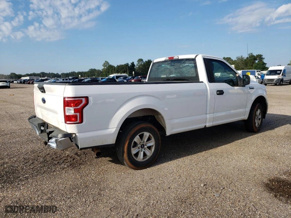 2019 Ford F-150 XL with VIN 1FTMF1C52KKD92385, listed as a Copart auction lot 83592474 with 68,111 mi miles and Salvage Title. Bid and sale history available at carsss.com. Image 3.