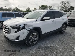 2020 GMC Terrain SLT with VIN 3GKALPEV0LL137699, listed as a Copart auction lot 59881095 with 129,314 mi miles and Non repairable. Bid and sale history available at DreamBid. Image 1.