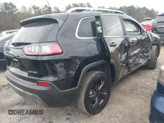 2019 Jeep Cherokee Limited with VIN 1C4PJLDB9KD129214, listed as a IAAI auction lot 40960156 with 55,083 mi miles and . Bid and sale history available at DreamBid. Image 4.