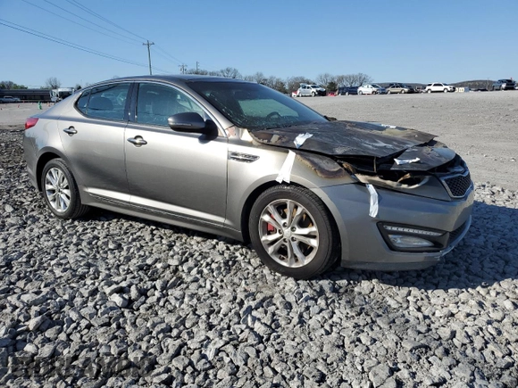 2013 Kia Optima SX with VIN 5XXGR4A68DG150585, listed as a Copart auction lot 50319635 with Not Provided miles and Non Repairable. Bid and sale history available at carsss.com. Image 4.