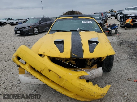 1998 Ford Mustang GT with VIN 1FAFP45X9WF191979, listed as a Copart auction lot 88790485 with 0 mi miles and Salvage Title. Bid and sale history available at carsss.com. Image 5.