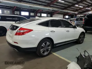 2014 Honda Crosstour EX-L with VIN 5J6TF2H50EL003293, listed as a Copart auction lot 72511414 with 122,366 mi miles and Salvage Title. Bid and sale history available at carsss.com. Image 3.