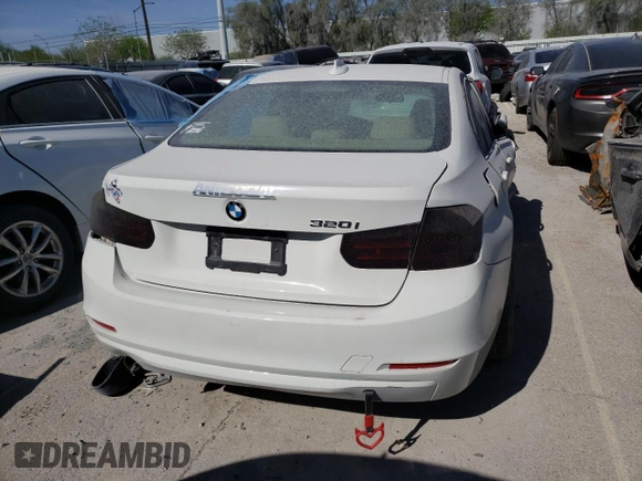 2015 BMW 3 Series 320i with VIN WBA3B1C53FK140638, listed as a Copart auction lot 42840035 with 0 mi miles and Salvage Title. Bid and sale history available at carsss.com. Image 6.