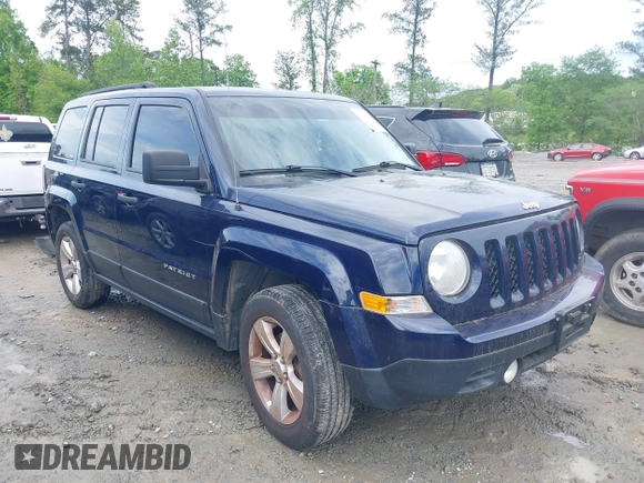 2013 Jeep Patriot Sport with VIN 1C4NJRBB6DD261489, listed as a IAAI auction lot 42104746 with 172,962 mi miles and . Bid and sale history available at carsss.com. Image 1.