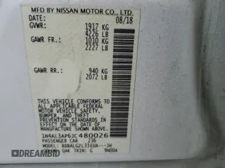 2018 Nissan Altima S with VIN 1N4AL3AP6JC480026, listed as a Copart auction lot 44813075 with 132,038 mi miles and Salvage Title. Bid and sale history available at DreamBid. Image 12.