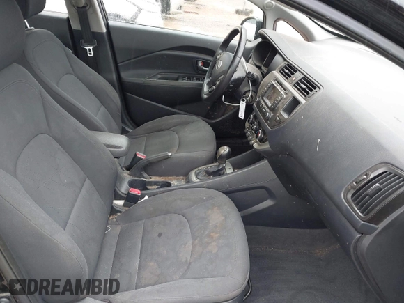 2013 Kia Rio EX with VIN KNADN4A3XD6239977, listed as a IAAI auction lot 42265924 with 117,114 mi miles and . Bid and sale history available at DreamBid. Image 5.