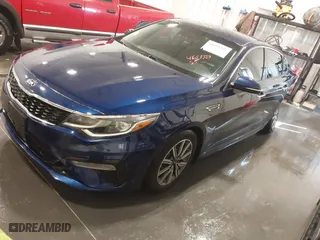 2019 Kia Optima EX with VIN 5XXGU4L19KG285328, listed as a IAAI auction lot 41653327 with 114,251 mi miles. Bid and sale history available at carsss.com. Image 2.