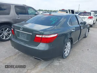 2007 Lexus LS 460 with VIN JTHBL46F275001956, listed as a IAAI auction lot 42298753 with Not provided miles and . Bid and sale history available at DreamBid. Image 4.
