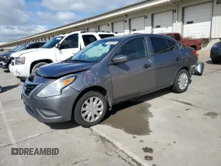 2016 Nissan Versa S Plus with VIN 3N1CN7AP1GL905656, listed as a Copart auction lot 55961985 with 168,200 mi miles and Salvage title. Bid and sale history available at DreamBid. Image 1.