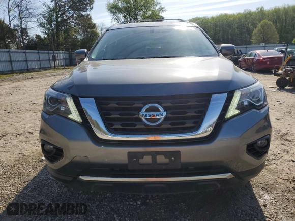 2018 Nissan Pathfinder SV z VIN 5N1DR2MM7JC673380, wystawiony jako Copart lot #52621935 z przebiegiem 101 334 mil mil oraz Szkoda całkowita • Salvage title. Historia ofert i sprzedaży dostępna na DreamBid. Obrazek 5.