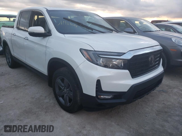 2021 Honda Ridgeline RTL-E with VIN 5FPYK3F78MB005044, listed as a Copart auction lot 63120882 with Not provided miles and . Bid and sale history available at DreamBid. Image 9.