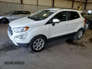 2018 Ford EcoSport SE z VIN MAJ3P1TE8JC235970, wystawiony jako Copart lot #69522024 z przebiegiem 49 946 mil mil oraz Szkoda całkowita • Salvage title. Historia ofert i sprzedaży dostępna na DreamBid. Obrazek 1.