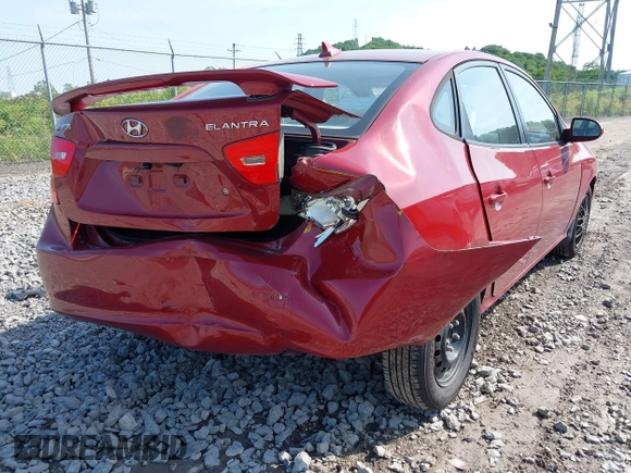 2009 Hyundai Elantra GLS with VIN KMHDU46D69U677160, listed as a IAAI auction lot 42393190 with 100,275 mi miles and . Bid and sale history available at DreamBid. Image 6.