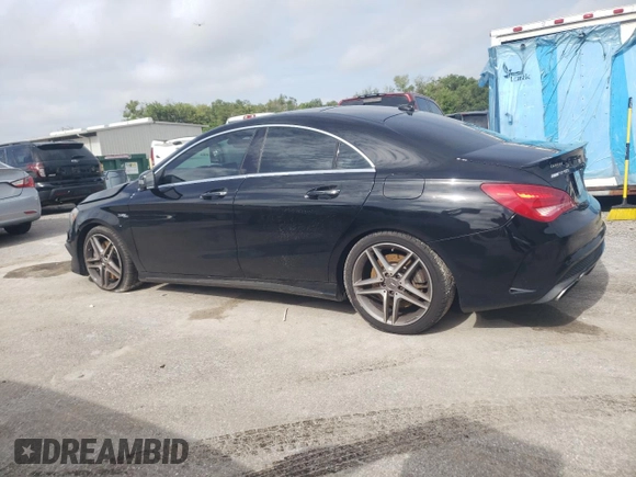 2016 Mercedes-Benz CLA 45 AMG with VIN WDDSJ5CBXGN389636, listed as a Copart auction lot 69937004 with 126,343 mi miles and Salvage Title. Bid and sale history available at DreamBid. Image 2.
