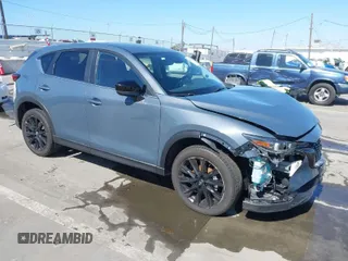 2024 Mazda CX-5 2.5 S Preferred Package with VIN JM3KFBCM9R0350491, listed as a IAAI auction lot 41651602 with 22,269 mi miles. Bid and sale history available at carsss.com. Image 1.