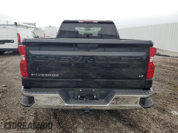 2021 Chevrolet Silverado 1500 LT with VIN 1GCRWCEKXMZ303497, listed as a Copart auction lot 72714484 with 48,682 mi miles and Salvage Title. Bid and sale history available at DreamBid. Image 6.