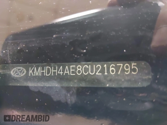 2012 Hyundai Elantra GLS с VIN KMHDH4AE8CU216795, выставлен на аукционе IAAI как лот 42199292 с пробегом 182 286 миль миль и . История ставок и продаж доступна на DreamBid. Изображение 9.
