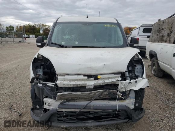 2022 Ram ProMaster City Cargo Tradesman with VIN ZFBHRFAB8N6X44254, listed as a Copart auction lot 76061744 with 91,927 mi miles and Salvage Title. Bid and sale history available at DreamBid. Image 5.