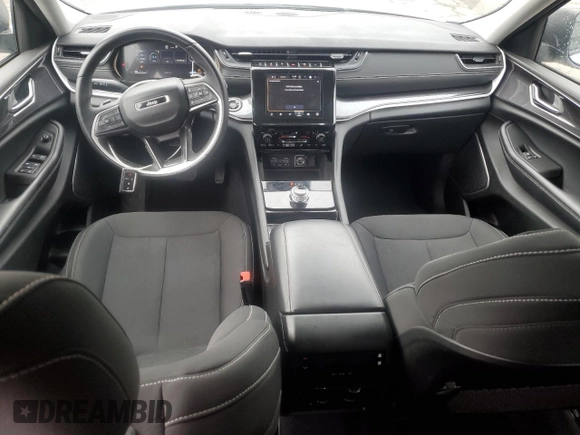 2021 Jeep Grand Cherokee Altitude with VIN 1C4RJKAG6M8147488, listed as a Copart auction lot 53948425 with 23,485 mi miles and Salvage title. Bid and sale history available at DreamBid. Image 8.
