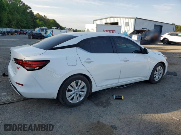 2023 Nissan Sentra S z VIN 3N1AB8BV4PY291112, wystawiony jako Copart lot #53253995 z przebiegiem 11 388 mil mil oraz Szkoda całkowita • Salvage title. Historia ofert i sprzedaży dostępna na DreamBid. Obrazek 3.