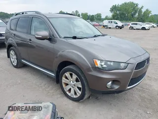 2012 Mitsubishi Outlander SE with VIN JA4AS3AW7CU002385, listed as a IAAI auction lot 42761601 with 115,429 mi miles and . Bid and sale history available at DreamBid. Image 1.