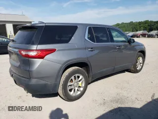 2018 Chevrolet Traverse LS with VIN 1GNEVLKW5JJ151672, listed as a Copart auction lot 59763164 with 102,859 mi miles and Salvage Title. Bid and sale history available at carsss.com. Image 3.