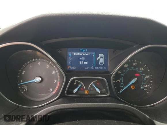 2013 Ford Focus SE with VIN 1FADP3F21DL342350, listed as a Copart auction lot 60632645 with 100,107 mi miles and Clean title. Bid and sale history available at DreamBid. Image 9.