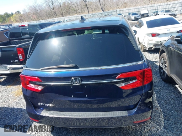2022 Honda Odyssey EX-L with VIN 5FNRL6H7XNB061061, listed as a IAAI auction lot 41257019 with 52,194 mi miles and . Bid and sale history available at DreamBid. Image 16.