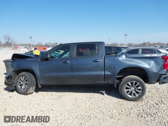 2021 Chevrolet Silverado 1500 RST with VIN 1GCUYEED3MZ206482, listed as a IAAI auction lot 41779419 with 74,171 mi miles and . Bid and sale history available at DreamBid. Image 14.