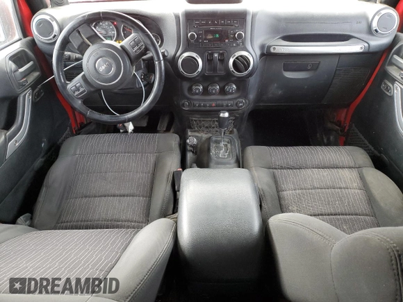 2012 Jeep Wrangler Rubicon with VIN 1C4BJWCG8CL202637, listed as a Copart auction lot 49145935 with 113,520 mi miles and Salvage Title. Bid and sale history available at DreamBid. Image 8.