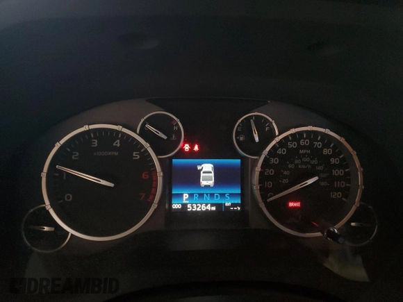 2016 Toyota Tundra 4WD Truck SR with VIN 5TFUW5F19GX574854, listed as a Copart auction lot 69530564 with 53,264 mi miles and Salvage Title. Bid and sale history available at carsss.com. Image 9.