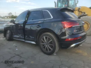 2023 Audi SQ5 Premium Plus with VIN WA1B4AFY8P2020909, listed as a Copart auction lot 74684454 with 41,841 mi miles and Salvage Title. Bid and sale history available at carsss.com. Image 2.