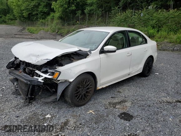 2011 Volkswagen Jetta SE with VIN 3VWDX7AJ3BM320522, listed as a Copart auction lot 60617095 with 164,863 mi miles and Salvage title. Bid and sale history available at DreamBid. Image 1.