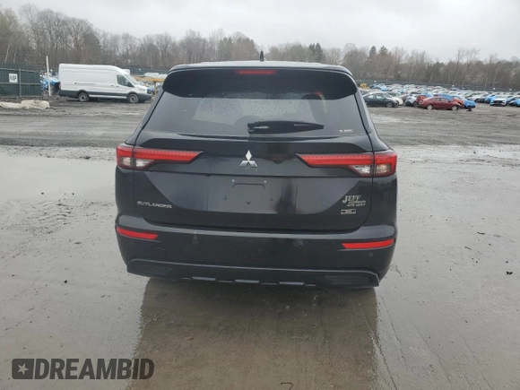 2023 Mitsubishi Outlander SE with VIN JA4J4UA88PZ025118, listed as a Copart auction lot 51921605 with 59,034 mi miles and Salvage Title. Bid and sale history available at carsss.com. Image 6.