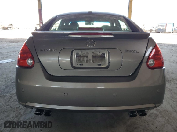 2008 Nissan Maxima 3.5 SE with VIN 1N4BA41E68C816024, listed as a Copart auction lot 76537754 with 160,385 mi miles and Salvage Title. Bid and sale history available at carsss.com. Image 6.
