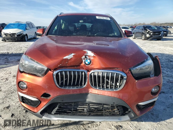 2019 BMW X1 sDrive28i with VIN WBXHU7C50K3H46236, listed as a Copart auction lot 45742165 with 102,335 mi miles and Salvage Title. Bid and sale history available at carsss.com. Image 5.