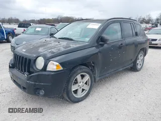 2007 Jeep Compass Sport with VIN 1J8FF47W57D356045, listed as a IAAI auction lot 41808939 with 209,671 mi miles. Bid and sale history available at carsss.com. Image 2.
