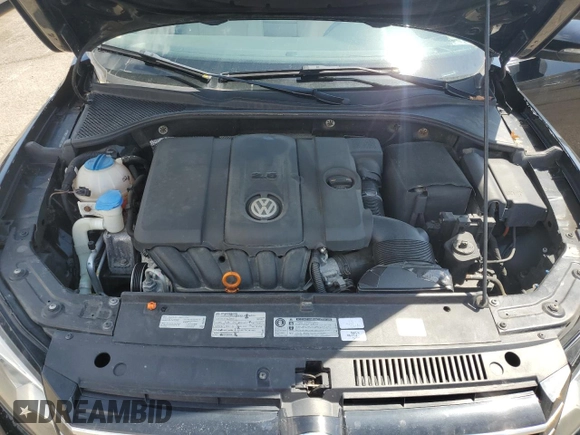 2012 Volkswagen Passat SE with VIN 1VWBP7A35CC027104, listed as a Copart auction lot 53290725 with 97,773 mi miles and Salvage Title. Bid and sale history available at carsss.com. Image 11.